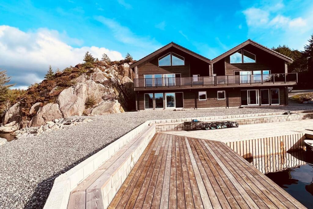 Eksklusiv Rorbu - Havblikk 1 - Batutleie Villa Bekkjarvik Eksteriør billede