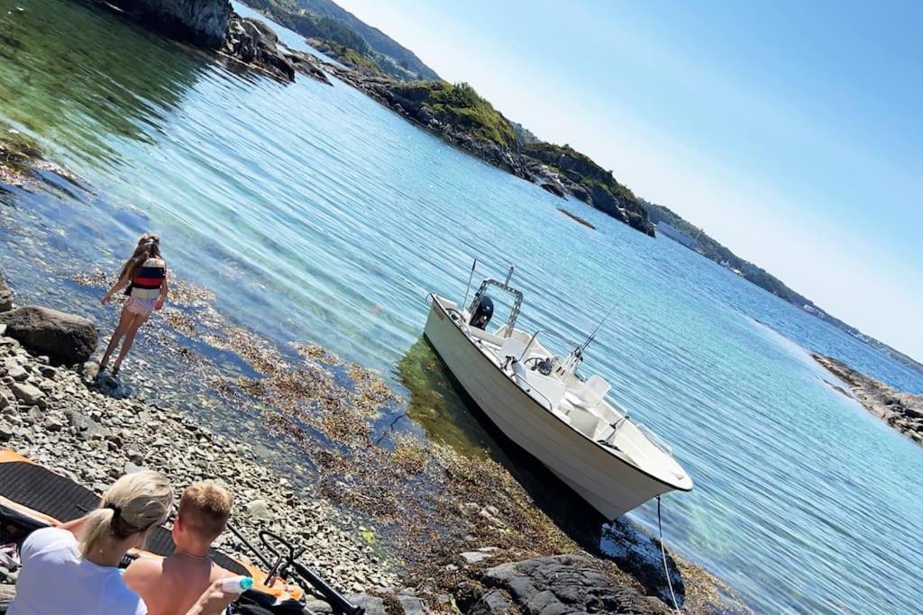Eksklusiv Rorbu - Havblikk 1 - Batutleie Villa Bekkjarvik Eksteriør billede