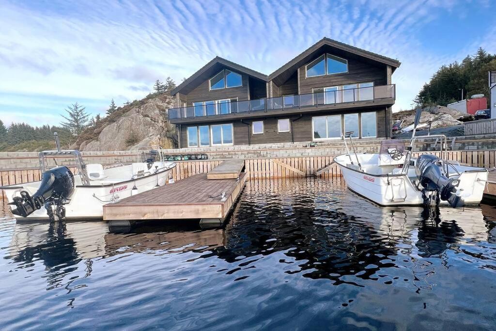 Eksklusiv Rorbu - Havblikk 1 - Batutleie Villa Bekkjarvik Eksteriør billede